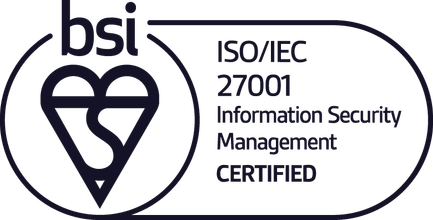 BSI ISO/IEC 27001 Information Security Management certified